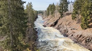 Imatrankoski ja Kruununpuiston suojelualue.