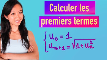 Calculer les premiers termes d
