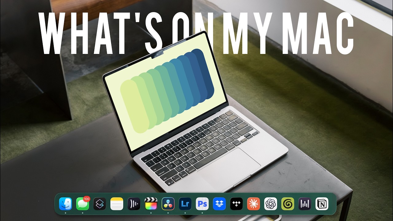 What’s on My Mac 2026 // AI, Productivity, Creative Tools & Workflow!