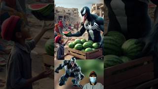 superheroes distribute watetmelons to regugees part 1 💥Avengers vs DC-All Marvel Characters #avenger