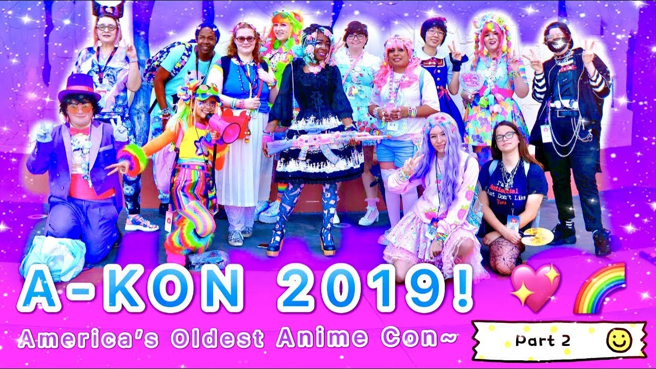 AKON not AKON 2019 VLOG  ANIME CONVENTION IN DALLAS TEXAS PART 1   YouTube