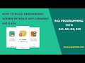 B4X Programming Tutorial  How to build Onboarding screen without any library