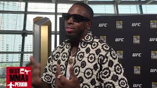 Randy Brown 2025 UFC Hall of Fame Red Carpet