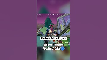 Create a Fortnite Custom Match WITHOUT a Support A Creator Code! #Fortnite #Shorts