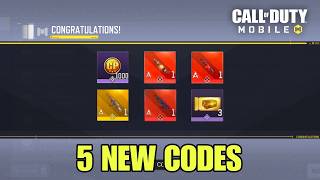 *NEW* CALL OF DUTY MOBILE REDEEM CODES IN 2026 | CODM CP CODES | COD MOBILE CODES UPDATE