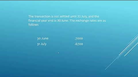 AASB 121 Foreign Currencies - Import transaction