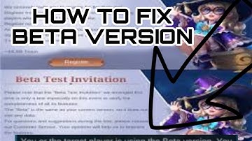 YOU OR THE TARGET PLAYER IS USING THE BETA VERSION. YOU CAN PLAY TOGETHER ONCE THE BETA TEST IS OVER
