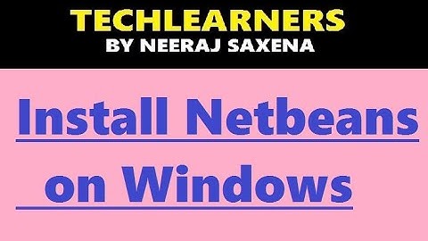 How to install Netbeans 11.0