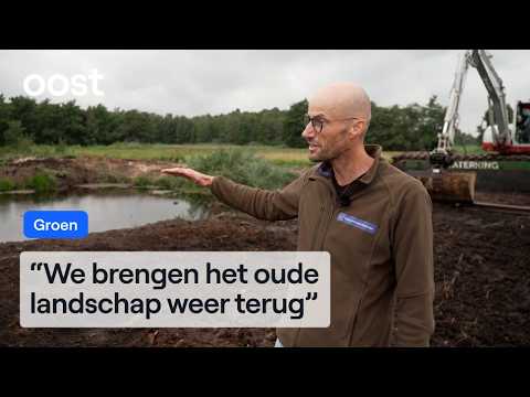 Excavator in De Wieden necessary for nature conservation | RTV Oost
