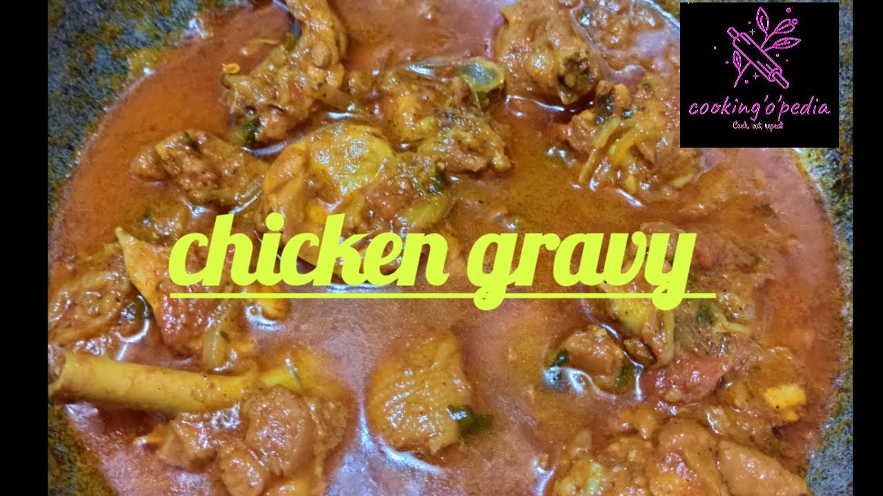 How to make chicken gravy in tamil YouTube