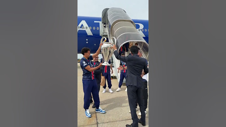 Our champions are in Paris! 👋 #ucl #championsleague