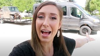 New car tour! Our 15 passenger van!