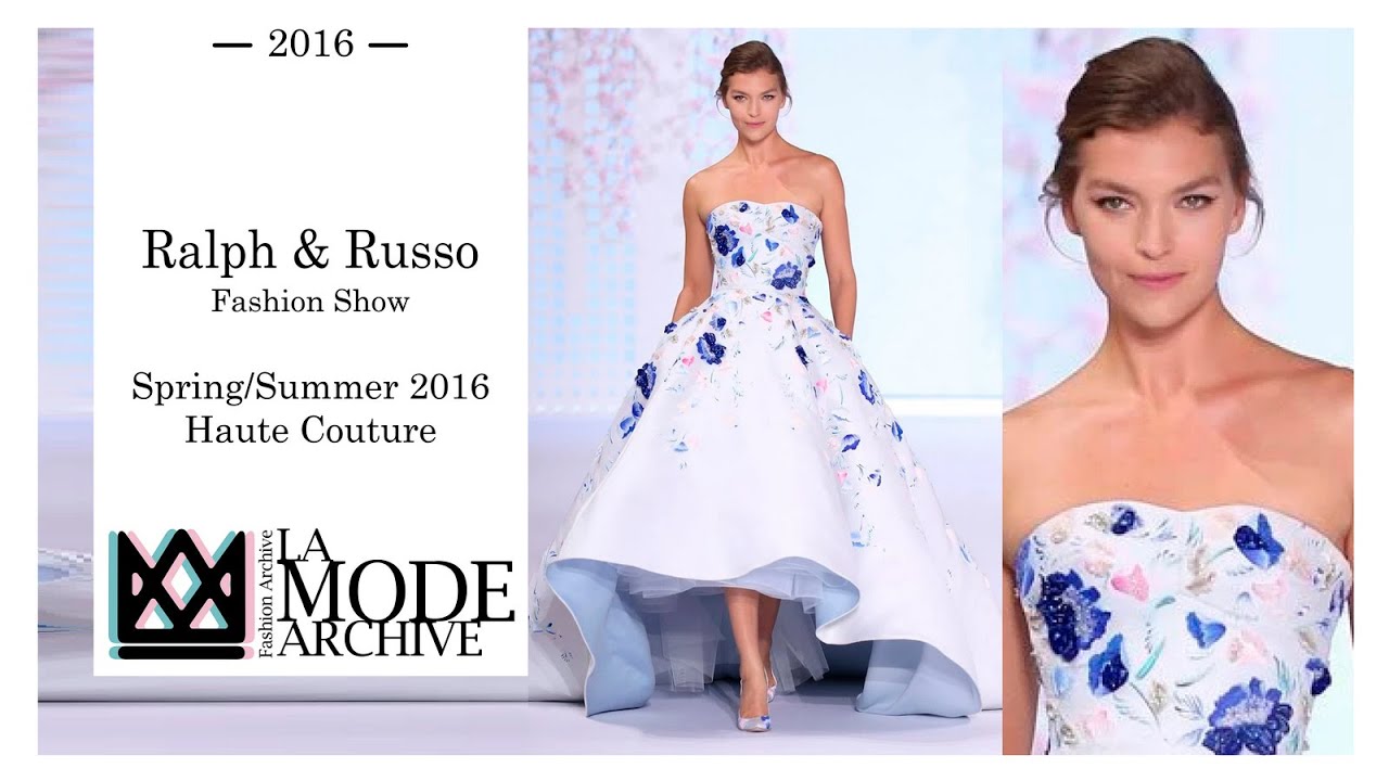 Ralph & Russo Fashion Show - Spring/Summer 2016 Haute Couture Collection