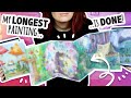 The LONGEST Painting (That I&#39;ve Ever Made) - Accordion Sketchbook Part 2 (Final)