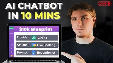 Build a $10,000 chatbot in 10 mins (full walkthrough)