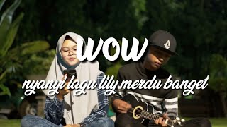 Dimas gepenk dan monica//nyanyi lagu lily// merdu banget.