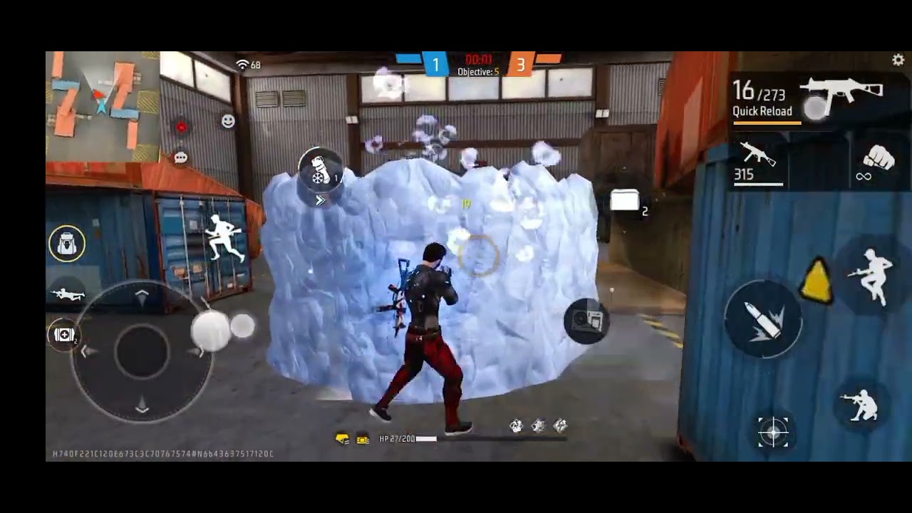 Garena Free Fire Gameplay video 1Vs1😅 - YouTube