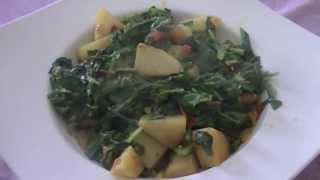 Learn how to cook power greens (spinach and other green leafs) in
indian spices while maintaining their nutrition. this is a healthy
easy recipe. ingredi...