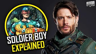 THE BOYS Soldier Boy Explained | Comic Origins, Show Differences And New Powers