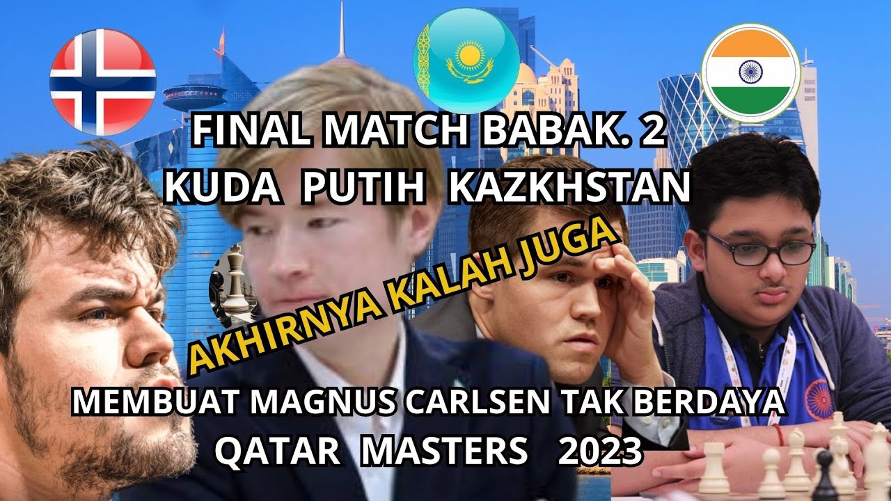 Magnus Carlsen buscando a LIDERANÇA? Qatar 2023 