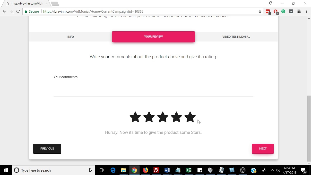 Easy way to collect Video Testimonials