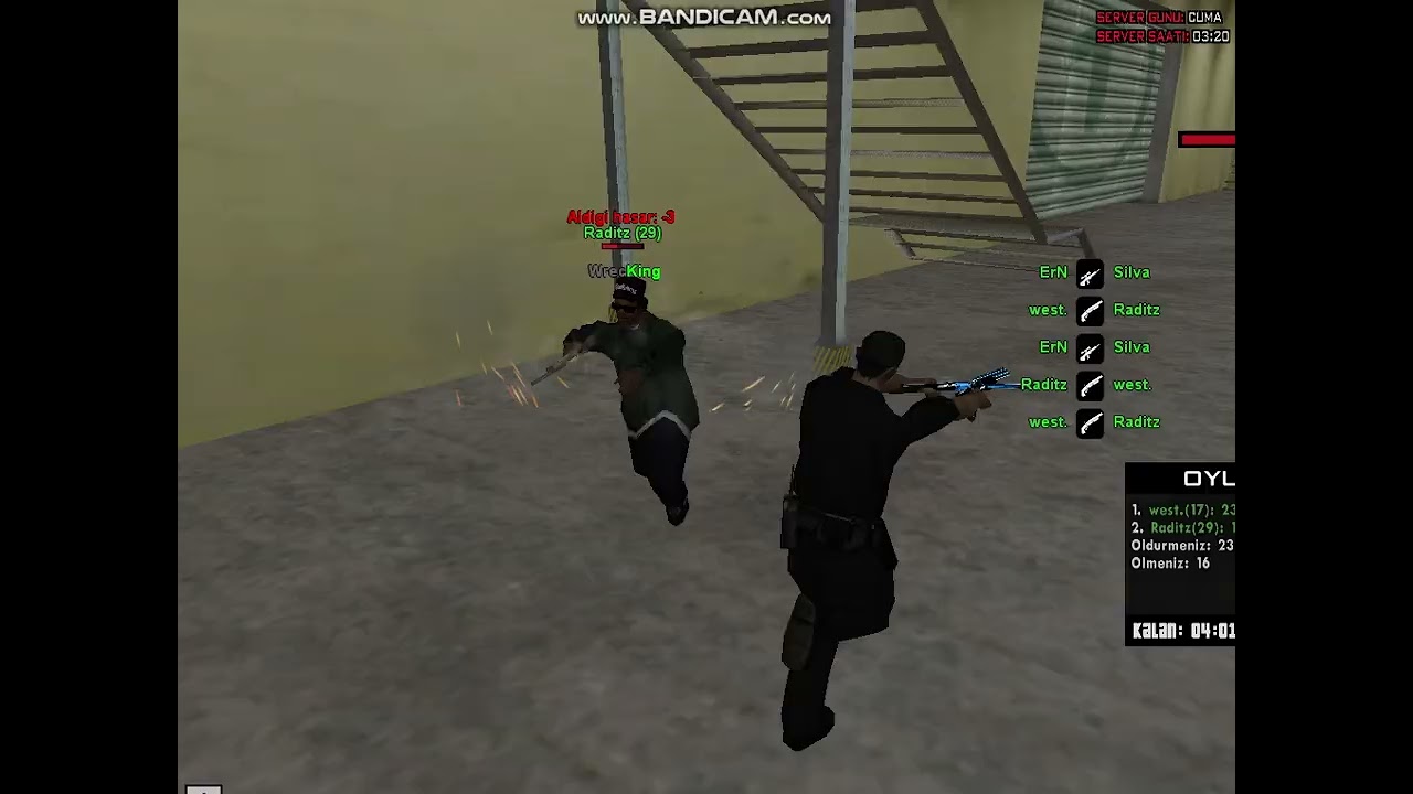 Raditz. vs west. büyük kapışma !!