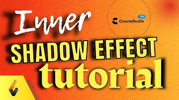 How To Use Inner Shadow Effect [Create Studio Pro]