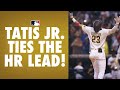 Fernando Tatis Jr. ties Vlad Guerrero Jr. for the most HR in MLB!