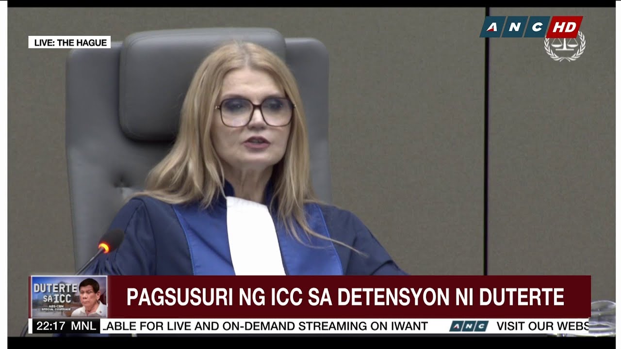 FULL: ICC reviews detention of ex-president Rodrigo Duterte | ANC
