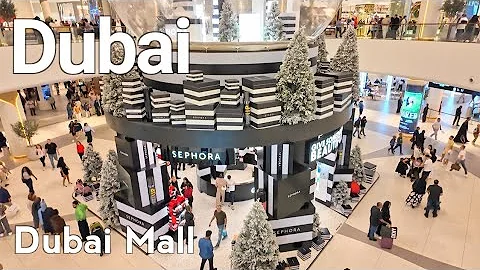 Dubai [4K] Exploring The Dubai Mall, A High End Shopping Adventure 🇦🇪