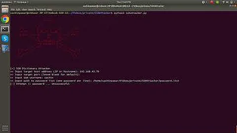 ssh brute force attack