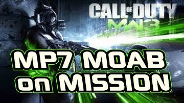 MW3 Gameplay - TDM - MP7 MOAB on MISSION