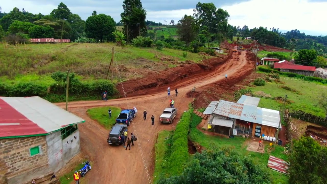 MAU MAU ROADS NYERI COUNTY AERIAL VIEW  LOT 1