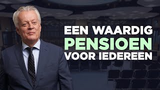 Nieuw stelsel doet pensioenpotten rammelen - Ralf Dekker (FVD)