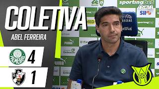 COLETIVA ABEL FERREIRA | AO VIVO | Palmeiras x Vasco - Brasileirão 2026