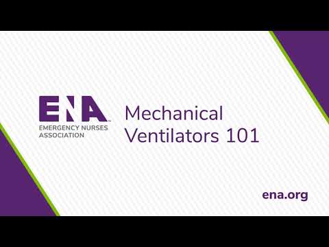 ENA - Mechanical Ventilators 101