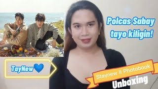 Unboxing TayNew Photobook (Queen Mc Vlog) Staynew II