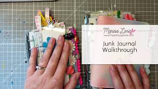 Junk Journal Flip Through | My Finished A7 Scrapbook Journal