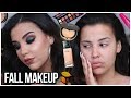 Fall makeup tutorial using drugstore products 2018! | MakeupByAmarie