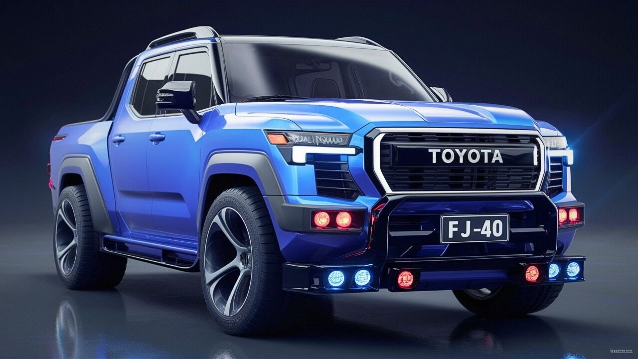 2026 Toyota Land Cruiser FJ-40 Pickup Truck REVEALED - FIRST LOOk & Release Date!
