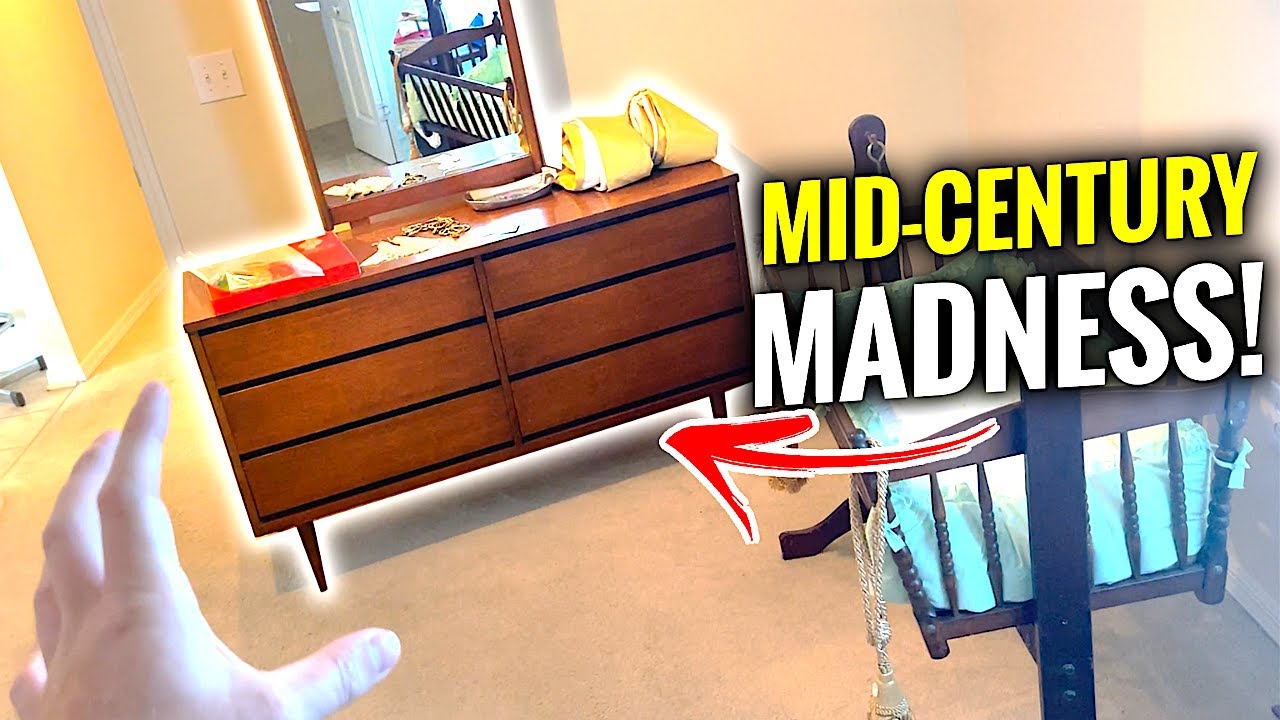 Редкая мебель середины века найдена на распродаже!