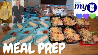 BIG MAC SALAD  | BREAKFAST BURRITOS | MEAL PREP FOR WEIGHT LOSS | MyWW | WEIGHT WATCHERS