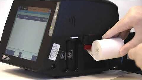 Lasair Pro  How to Replace a Paper Roll