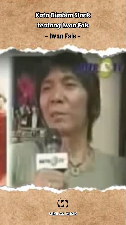IWAN FALS DIMATA BIMBIM SLANK❗ | #sekilasmusik #slank #iwanfals #bimbimslank #slanker #slankers