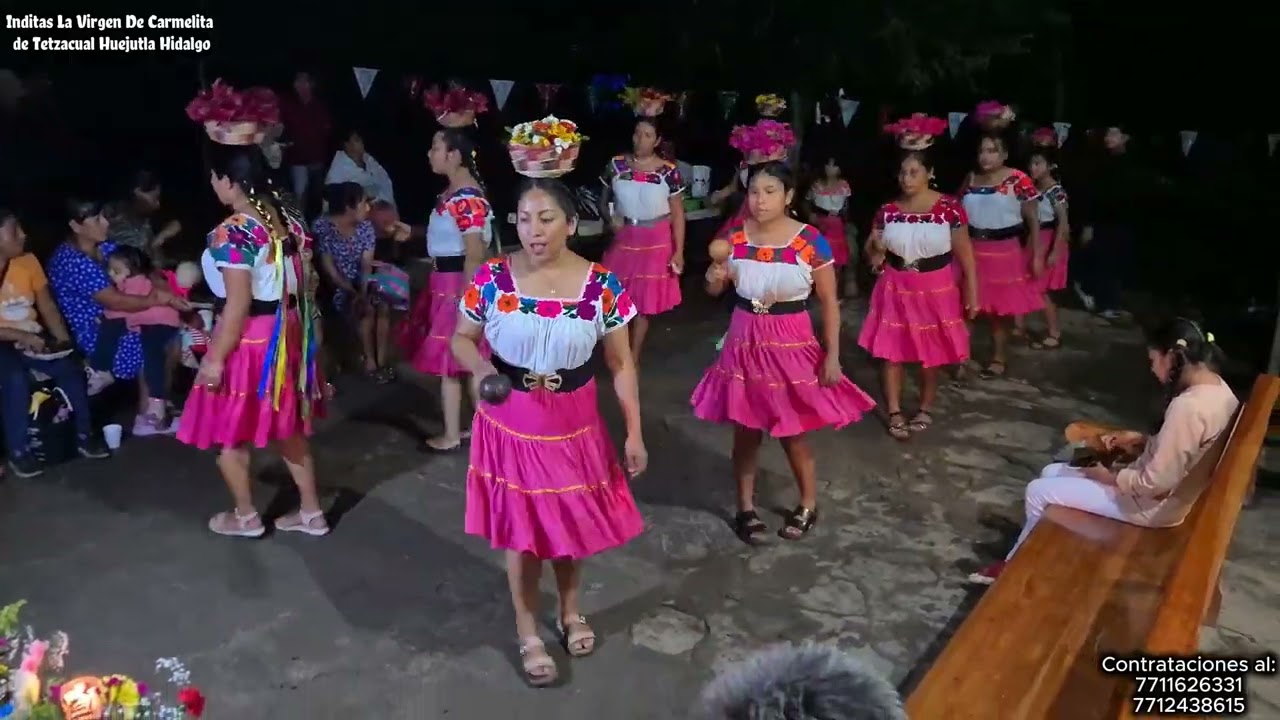 Video 21 - Inditas La Virgen De Carmelita de Tetzacual Huejutla Hidalgo