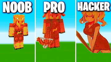 NOOB VS PRO VS HACKER Minecraft Pixel art🎨Piglin