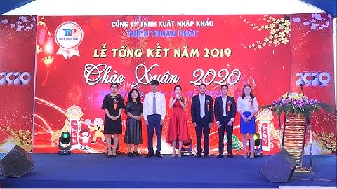 Dịch vụ quay video tất niên công ty | Công ty Thiên Thuật Phát tất niên 2019 | Dịch vụ làm video