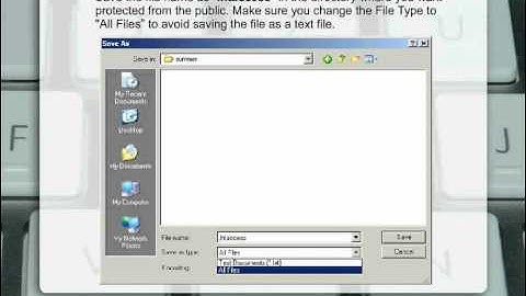 How to Make Password Protected Directories on the Web