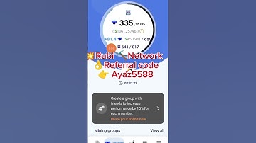 Rubi Network | Rubi Network Referral code Ayaz5588
