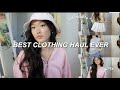 TRY ON CHEAP CLOTHING HAUL ft. amazon